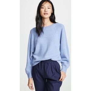 Vince Raglan Dolman Long Sleeve Wool Cashmere Blend Sweater